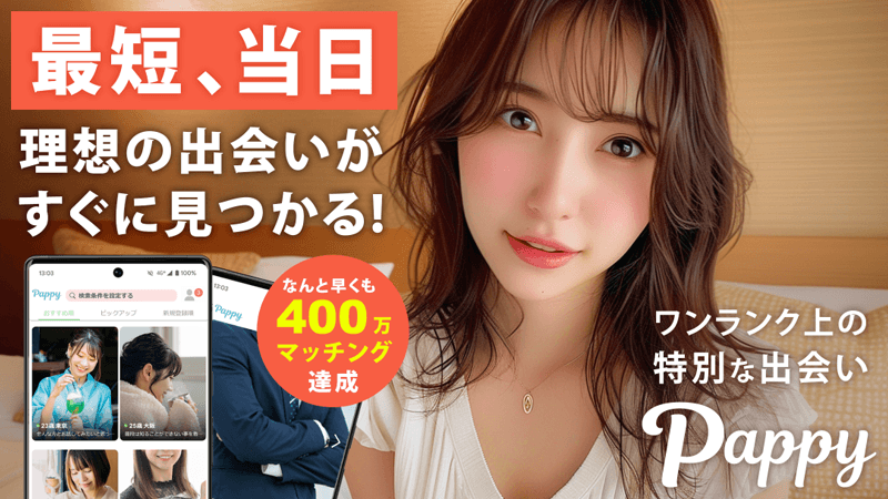 Pappyのサービス画面